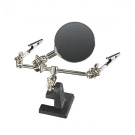 Манипулятор с лупой Helping Third Hand Magnifier W/Magnifying Glass Tool - MZ101